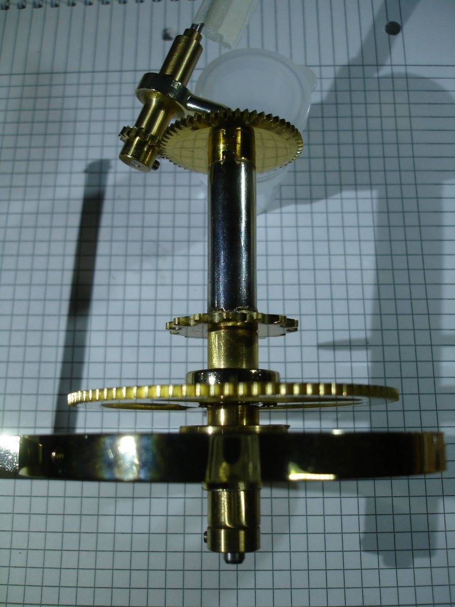 1Tellurium 21 Lagerung Erdunterstützungsarm und Erdachse.JPG