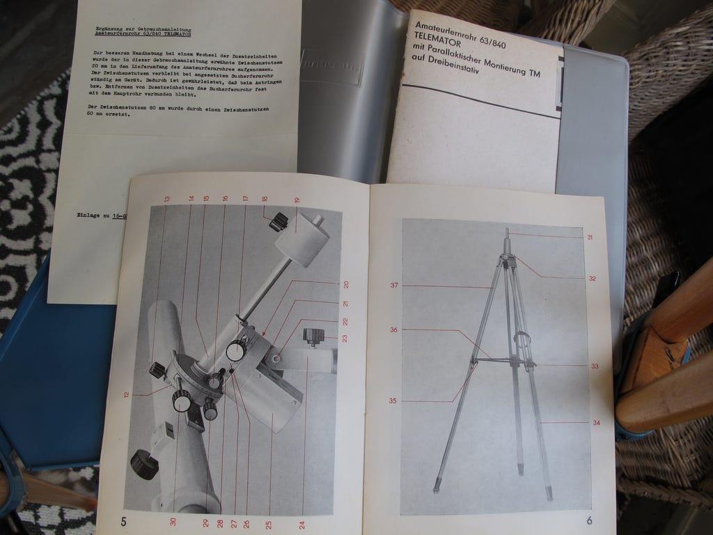 Zeiss Telemator Auszug | Forum Astronomie.de