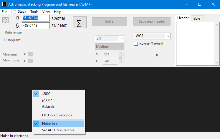 astap_popupmenu_statusbar.png