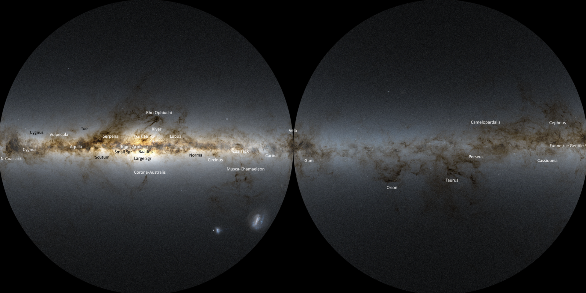 Gibt Es Sowas Wie Eine Karte Der Milchstraße Astronomiede Der Treffpunkt Für Astronomie