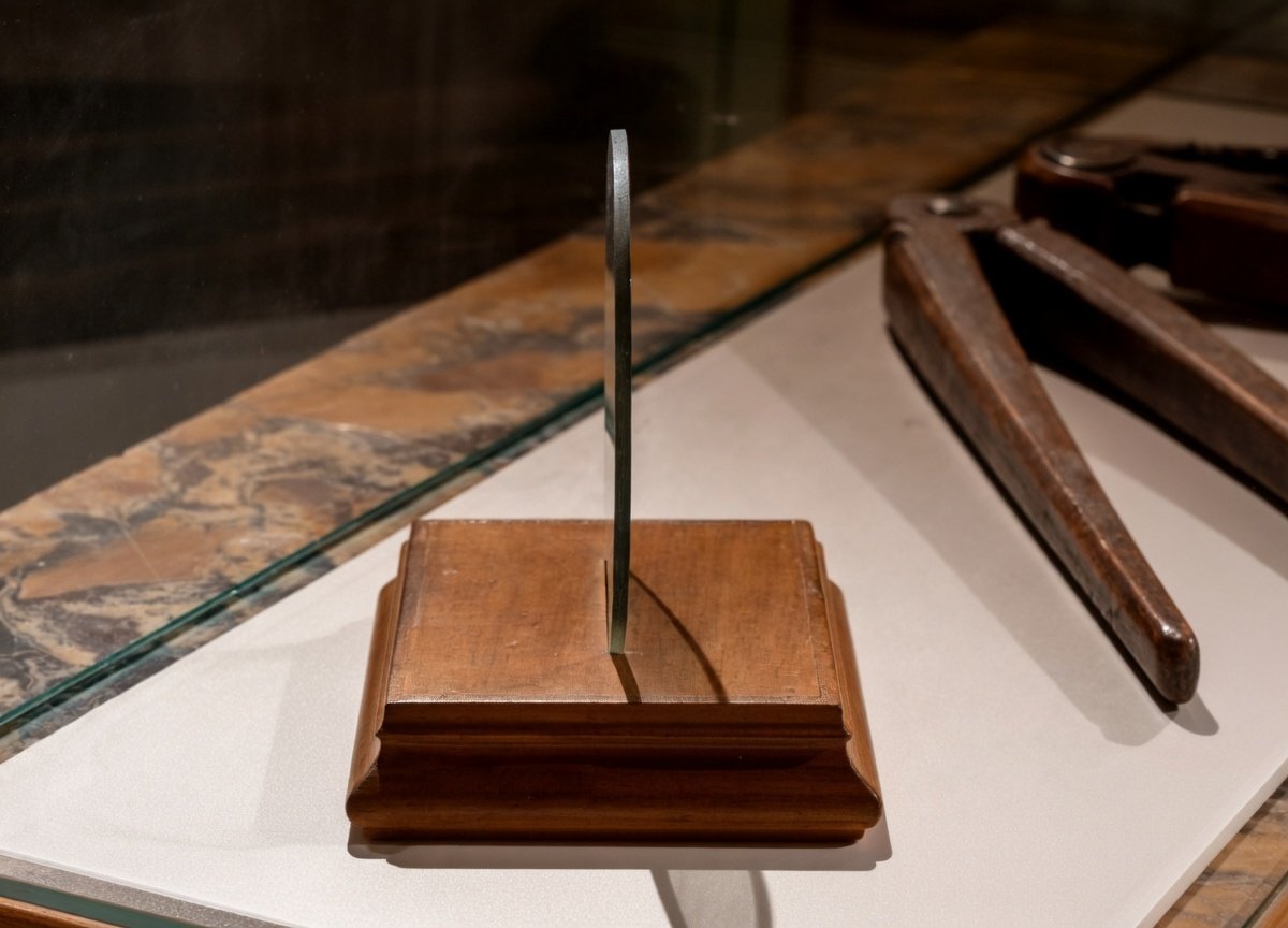 Giuseppe Campani Objective 137mm, a focal length of 1210cm 24.jpg