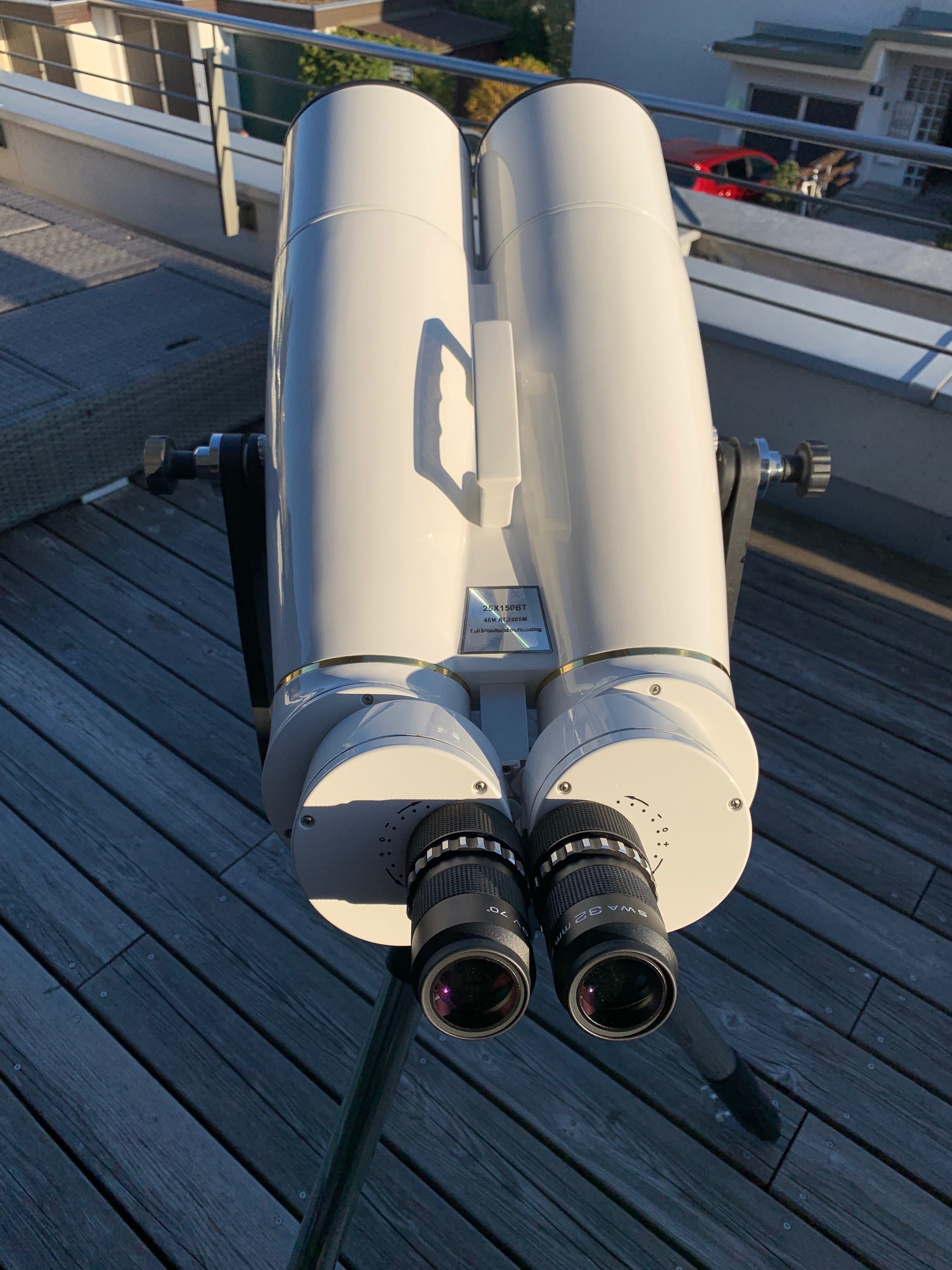 Wie ein APM 150mm Binocular 45° | Forum Astronomie.de