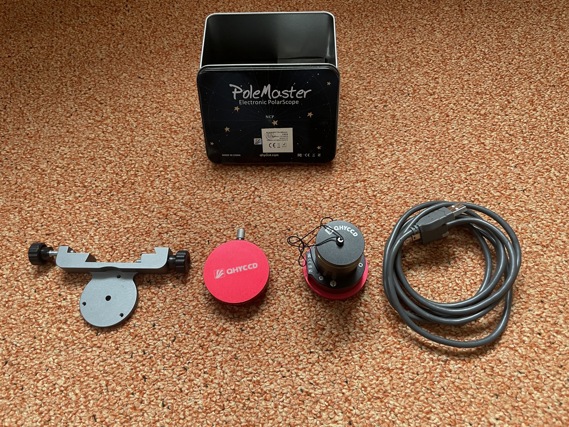 Archiv - iOptron CEM60 EC Montierung mit Zubehör (Basisplatte, QHYCCD ...
