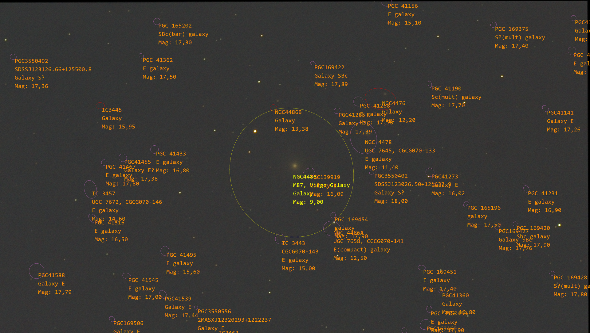 M87 (NGC 4486,Virgo A)_Stack_5frames_72s_WithAnnotations.png
