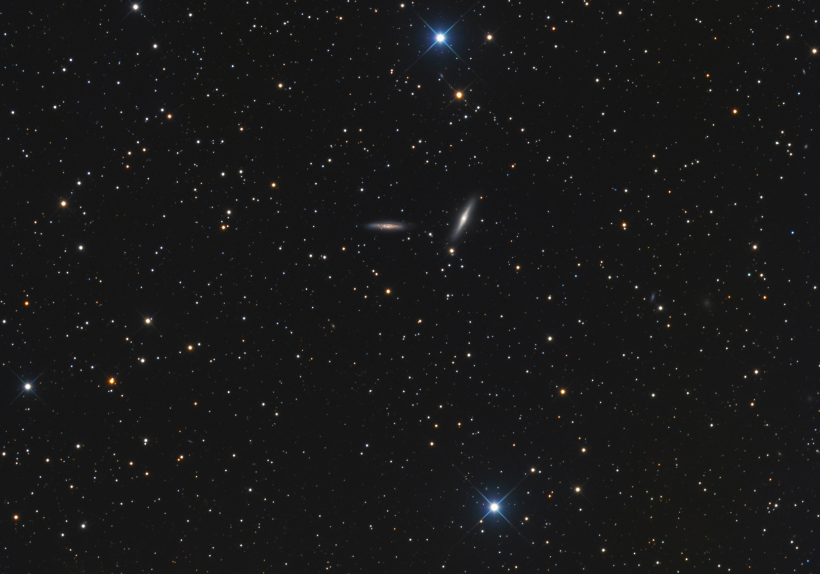 NGC 7339 und NGC 7332 im Pegasus | Forum Astronomie.de