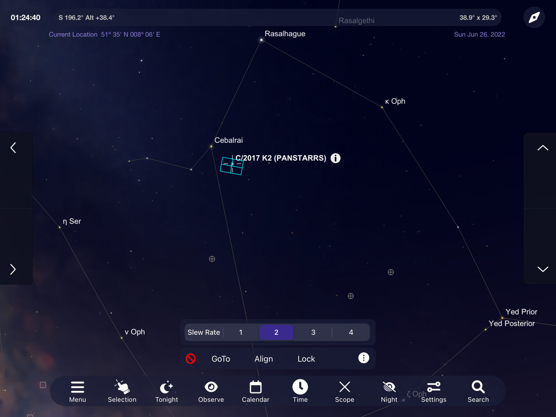 Skysafari 7 für Android wurde released auf Google Play Forum