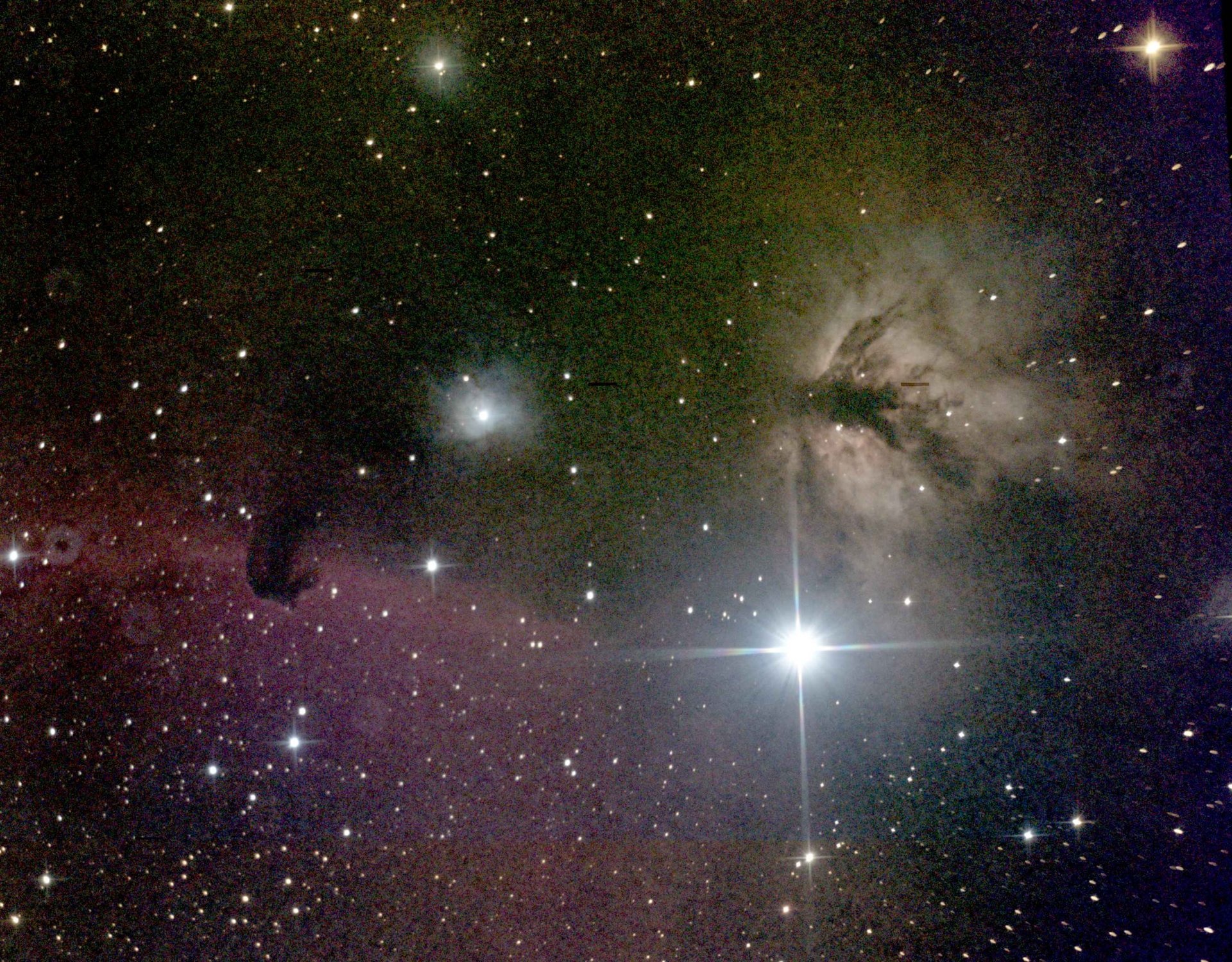 Pferdekopfnebel B33 crop Stack_16bits_170frames_680s stacked Flat Stack_16bits_12frames_6s.jpg