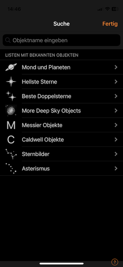 Starsenseapp: Unterschiedliche Kataloge je nach Freischaltcode? | Forum ...