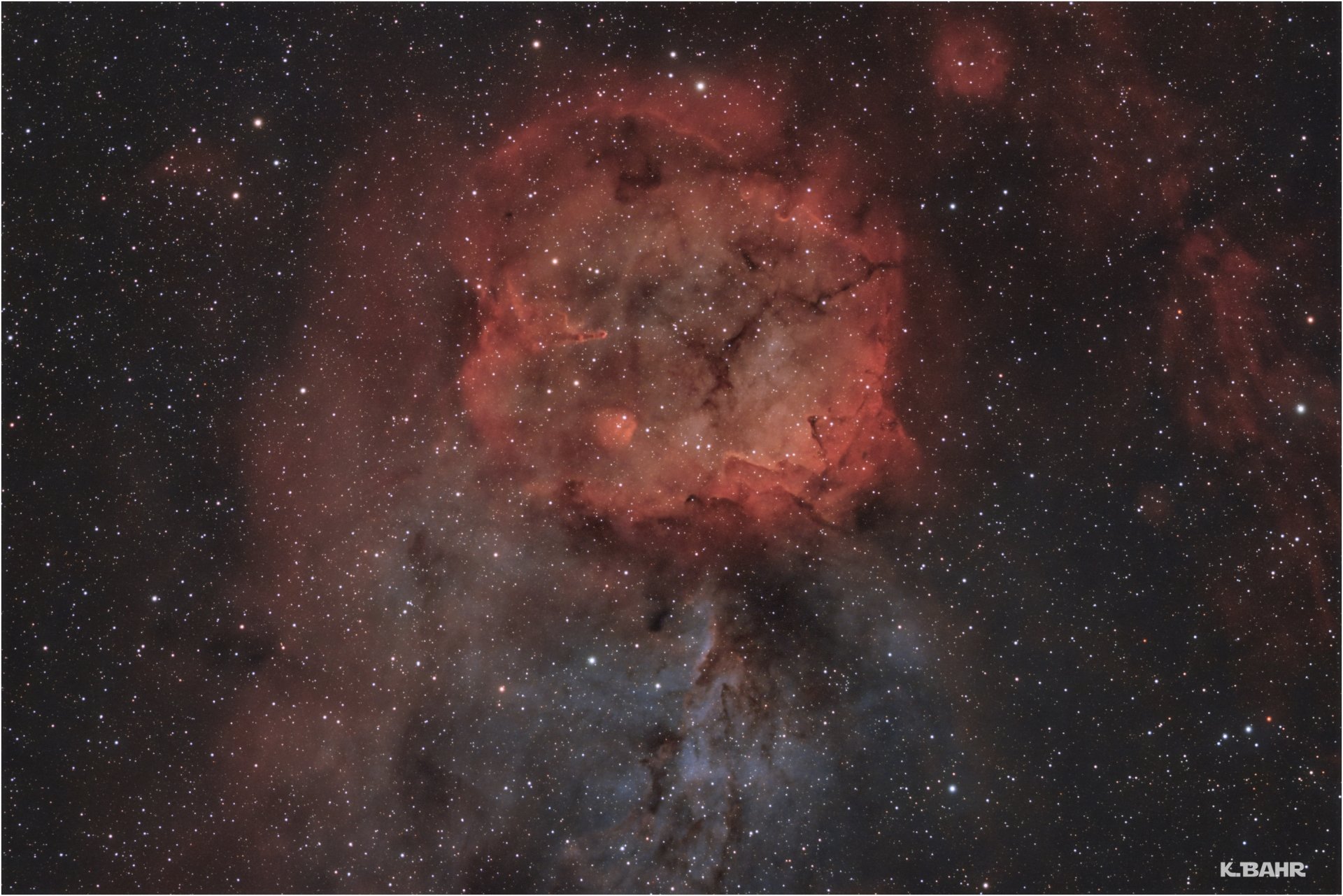 Sh2-284 sehr interessante Ha und OIII Regionen | Forum Astronomie.de