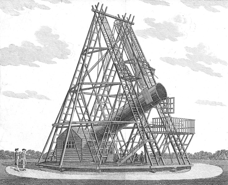 View_of_Dr._Herschel's_forty_feet_telescope_LCCN2004669299-bw.jpg
