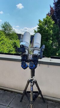 BORG-71FL Bino auf Kenk KDS mit Leofoto LM-365C und hio-tray.jpg