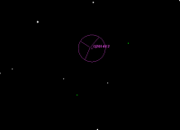 Position des Kometen C_2014 E2 29_3_2014 22_21 MEZ.png
