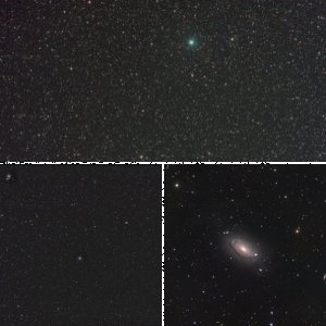 Sonnenblume, Castor & Pollux und M101 & M51