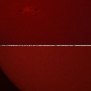 Entstehung eines Flares auf der Sonne am 22.04.13