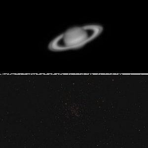 M67 und Saturn bei MoFi
