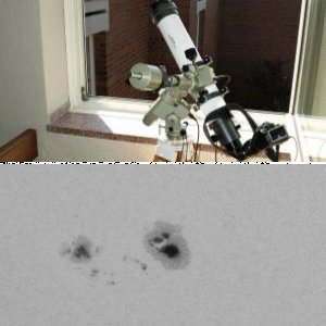 Sonne mit AR 1734 am 04.05.2013