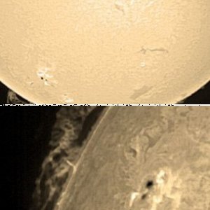 Sonne gestern 15 Uhr