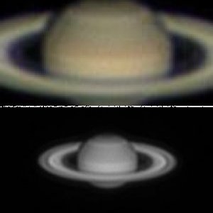 Saturn IR und IR-RGB mit Alccd5L-IIm