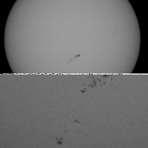 Sonne WL 7.7.13, 6:00 Uhr