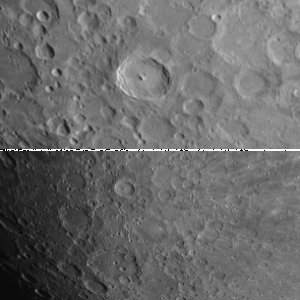 Auch Mond, mit einem C8, gestern