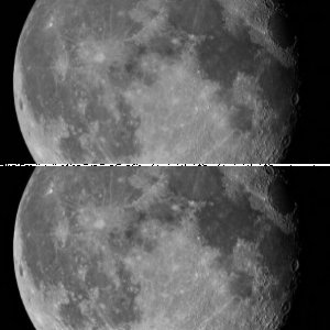 Abnehmender Mond