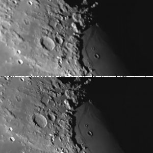 Mare Crisium und Umgebung 24.8.13
