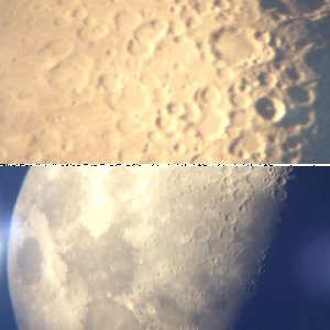 Erste Mondfotos