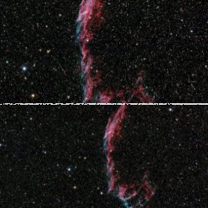 NGC 6995 - 98 Minunten belichtet