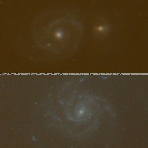 M51 & M101 etwas überarbeitet