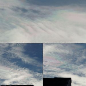 Faszinierendes Farbspiel in den Wolken 05.11.13