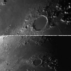 Plato mit unterschiedlicher Brennweite