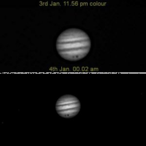 Jupiter u. Kallisto mit FH-Achromat F/6