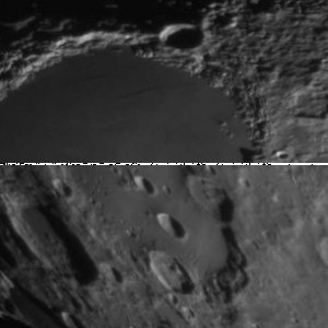 Clavius und Regenbogenbucht