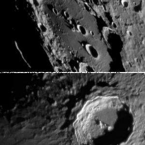 Mondkrater vom 10.1.14