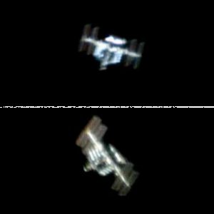ISS - 2 Überflüge am 16.2.14