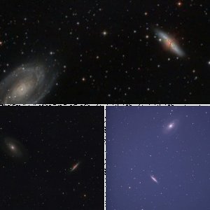 M81 + M82 mit 2.7x komakorrigierender Barlow (GD)