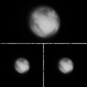 5" Mars mit Schlechtem Seeing