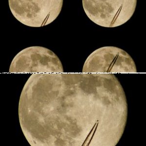 Flug zum Mond