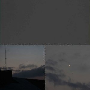 Venus begegnete Jupiter