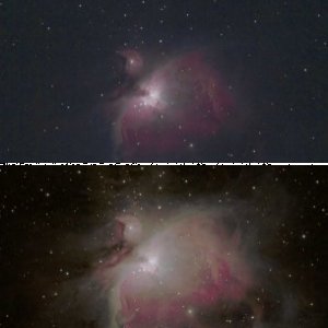 Orion-Nebel - Winter 14/15