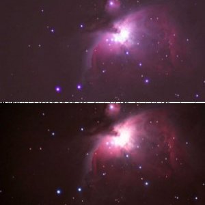 Orionnebel - Erste Gehversuche DSS / PS etc.