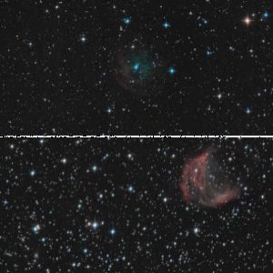 Abell 31 und Abell 21 (Medusa)