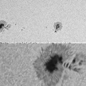 Sonnenfleck AR 2381 vom 10.07.