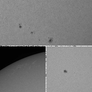Sonnenflecken vom 18.07.2015
