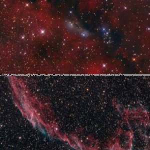 Cirrus Nebel und NGC 6914