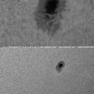 Sonnenfleck AR 12394 am 02.08.2015