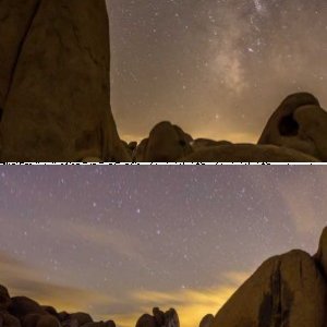 Nächtliche Impressionen vom Joshua Tree N.P.