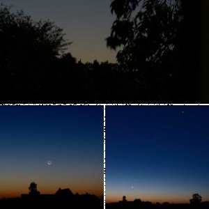 Planetenparade vom 11/12.10.2015