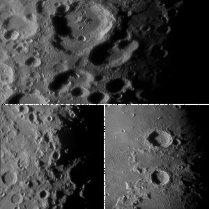 Mondkrater - Großaufnahmen 02.11.15
