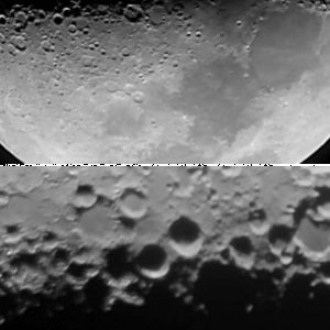 Wer hat hier den Mond beschriftet?